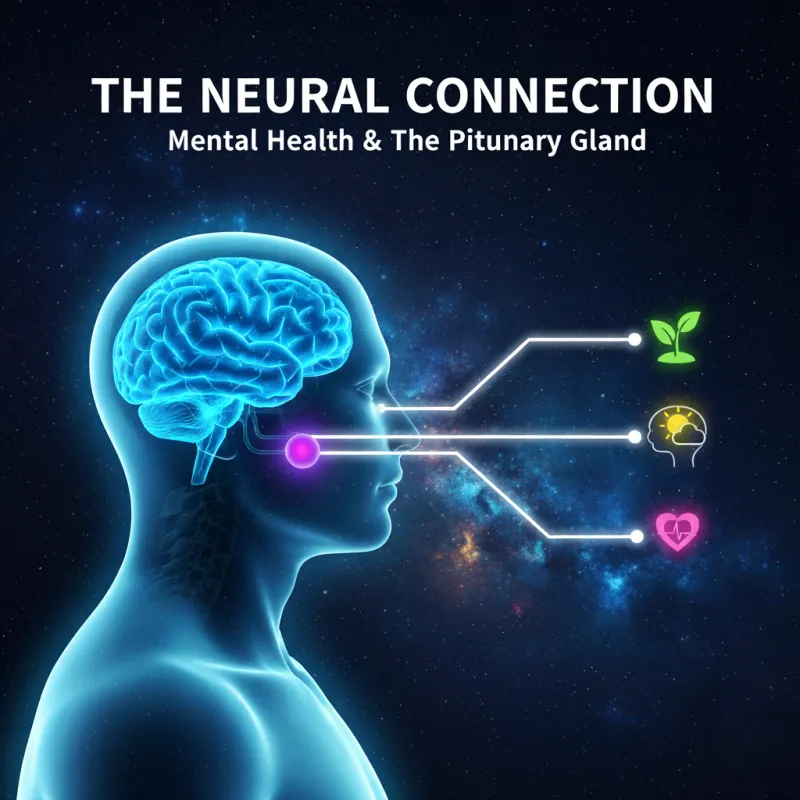 الربط بين الصحة النفسية والغدة النخامية